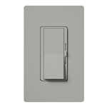 Lutron DVFSQ-LF-GR Diva 1.5 A Fan Speed ControlWith 1.0 A LED or CFL and 2.0 A Incandescent/Halogen Single Pole Switch in Gray