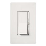 Lutron DVFSQ-LF-WH Diva 1.5 A Fan Speed ControlWith 1.0 A LED or CFL and 2.0 A Incandescent/Halogen Single Pole Switch inWhite