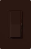 Lutron DVLV-600P-BR Diva 600VA, 500W Magnetic Low Voltage Single Pole Dimmer in Brown