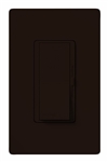 Lutron DVRP-253P-BR Diva 250W Dimmable LED or CFL, 500W Incandescent/Halogen, 500W ELVWith Halogen, Single Pole / 3-Way Reverse-Phase Dimmer in Brown