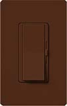 Lutron DVSC-103P-SI Diva Satin 1000W Incandescent / Halogen 3-Way Dimmer in Sienna