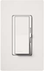 Lutron DVSC-103P-SW Diva Satin 1000W Incandescent / Halogen 3-Way Dimmer in Snow