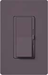 Lutron DVSC-600P-PL Diva Satin 600W Incandescent / Halogen Single Pole Dimmer in Plum