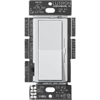 Lutron DVSCCL-153P-MI Diva Satin 600W Incandescent, 150W CFL or LED Single Pole/ 3-Way Dimmer in Mist