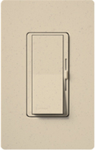 Lutron DVSCLV-103P-ST Diva Satin 1000VA, 800W Magnetic Low Voltage 3-Way Dimmer in Stone