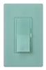 Lutron DVSCRP-253P-SG Diva 250W Dimmable LED or CFL, 500W Incandescent/Halogen, 500W ELVWith Halogen, Single Pole / 3-Way Reverse-Phase Dimmer in Seaglass