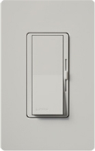 Lutron DVSCSTV-PD Diva Satin 0-10 V Control Single pole/3-way Preset Dimmer, 50 mA sink, 8 A load in Palladium