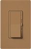 Lutron DVSCSTV-TC Diva Satin 0-10 V Control Single pole/3-way Preset Dimmer, 50 mA sink, 8 A load in Terracotta