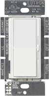 LutronDVSCTV-RW Diva Satin 120V / 16A Fluorescent / LED 0-10V Single Pole Dimmerin Architectural White