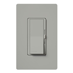 Lutron DVW-603PH-GR Diva 600W Incandescent / Halogen 3-Way Dimmer with Wallplate in Gray