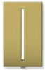 Lutron LWT-G-BB Grafik T Architectural Wallplate 1 Gang in Bright Brass