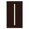 Lutron LWT-G-BR Grafik T Architectural Wallplate 1 Gang in Brown