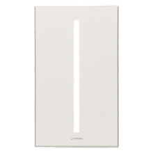 Lutron LWT-G-CWH Grafik T Architectural Wallplate 1 Gang in Clear Glass