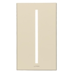 Lutron LWT-G-LA Grafik T Architectural Wallplate 1 Gang in Light Almond