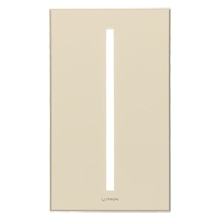 Lutron LWT-G-LA Grafik T Architectural Wallplate 1 Gang in Light Almond