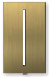 Lutron LWT-G-QB Grafik T Architectural Wallplate 1 Gang in Antique Brass