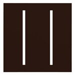 Lutron LWT-GG-BR Grafik T Architectural Wallplate 2 Gang in Brown