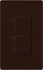 Lutron MA-L3L3-BR Maestro 2 x 300W Incandescent / Halogen Single Location Dual Dimmer in Brown