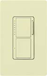 Lutron MA-L3S25-AL Maestro 300W & 2.5A Incandescent / Halogen Single Location Dimmer & Switch in Almond