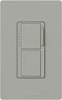 Lutron MA-L3S25-GR Maestro 300W & 2.5A Incandescent / Halogen Single Location Dimmer & Switch in Gray