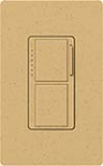 Lutron MA-L3S25-GS Maestro Satin 300W & 2.5A Incandescent / Halogen Single Location Dimmer & Switch in Goldstone