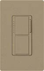 Lutron MA-L3S25-MS Maestro Satin 300W & 2.5A Incandescent / Halogen Single Location Dimmer & Switch in Mocha Stone