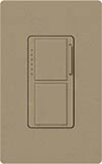 Lutron MA-L3S25-MS Maestro Satin 300W & 2.5A Incandescent / Halogen Single Location Dimmer & Switch in Mocha Stone