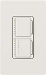Lutron MA-L3T251-SW Maestro Satin 300W & 2.5A Incandescent / Halogen Single Location Dimmer & Timer in Snow