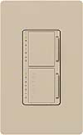 Lutron MA-L3T251-TP Maestro Satin 300W & 2.5A Incandescent / Halogen Single Location Dimmer & Timer in Taupe