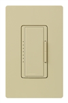 Lutron MA-PRO-IV Maestro Phase-selectable dimmer for LED, ELV, MLV and Incandescent lamp loads, Single Pole / 3-Way Dimmer in Ivory