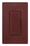 Lutron MA-PRO-MR Maestro Phase-selectable dimmer for LED, ELV, MLV and Incandescent lamp loads, Single Pole / 3-Way Dimmer in Merlot