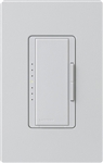 Lutron MA-PRO-PD Maestro Phase-selectable dimmer for LED, ELV, MLV and Incandescent lamp loads, Single Pole / 3-Way Dimmer in Palladium