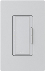Lutron MA-PRO-PD Maestro Phase-selectable dimmer for LED, ELV, MLV and Incandescent lamp loads, Single Pole / 3-Way Dimmer in Palladium