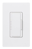 Lutron MA-PRO-SW Maestro Phase-selectable dimmer for LED, ELV, MLV and Incandescent lamp loads, Single Pole / 3-Way Dimmer in Snow