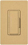 Lutron MA-T51-GS Maestro Satin 120V 5A Lighting, 3A Fan Single Location Timer in Goldstone