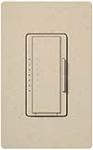 Lutron MA-T51-ST Maestro Satin 120V 5A Lighting, 3A Fan Single Location Timer in Stone