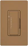 Lutron MA-T51-TC Maestro Satin 120V 5A Lighting, 3A Fan Single Location Timer in Terracotta