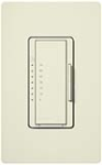 Lutron MA-T51MN-BI Maestro Satin 120V 5A Lighting, 3A Fan Multi Location Timer in Biscuit