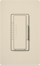 Lutron MA-T530GH-LA Maestro 120V 5A Lighting, 3A Fan Single Location Eco-Timer in Light Almond