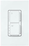 Lutron MACL-LFQ-PD 75W CFL / LED or 250W Incandescent / Halogen Single Location Dimmer & 1.5 A Single Fan Control in Palladium