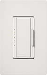 Lutron MAELV-600-WH Maestro 600W Electronic Low Voltage Dimmer in White