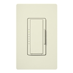 Lutron MRF2-10D-120-BI Maestro Wireless 1000W Magnetic Low Voltage Multi Location Dimmer in Biscuit