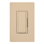 Lutron MRF2-10D-120-DS Maestro Wireless 1000W Magnetic Low Voltage Multi Location Dimmer in Desert Stone