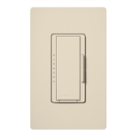 Lutron MRF2-6CL-LA Maestro Wireless 600W Incandescent, 150W CFL or LED Single Pole / 3-Way Dimmer in Light Almond