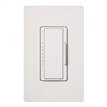 Lutron MRF2-6CL-SW Maestro Wireless 600W Incandescent, 150W CFL or LED Single Pole / 3-Way Dimmer in Snow