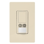 Lutron MS-A102-LA Maestro Dual Technology ultrasonic and Passive infrared Occupancy sensor for Single Circuit in Light Almond