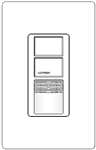 Lutron MS-B202-ES Maestro Dual Technology ultrasonic and Passive infrared Occupancy sensor for Dual Circuit in Eggshell