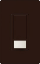 Lutron MS-OPS2-BR Maestro Occupancy and Vacancy Sensor with Switch Single Pole 120V / 2A, 250W in Brown