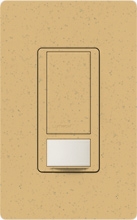 Lutron MS-OPS2-GS Maestro Occupancy and Vacancy Sensor with Switch Single Pole 120V / 2A, 250W in Goldstone