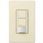 Lutron MS-OPS6-DDV-AL Maestro Dual-circuit Switch with Occupancy/Vacancy Sensor, 6A 120V-277V in Almond